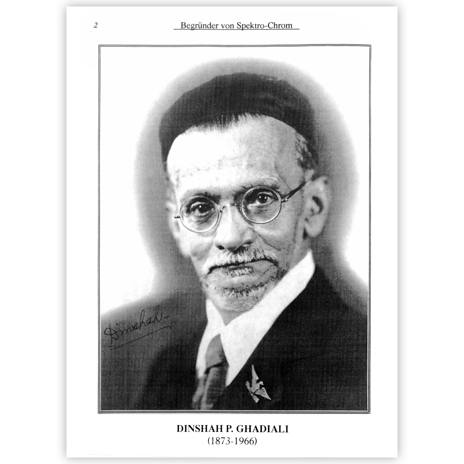 Portrait Dinshah