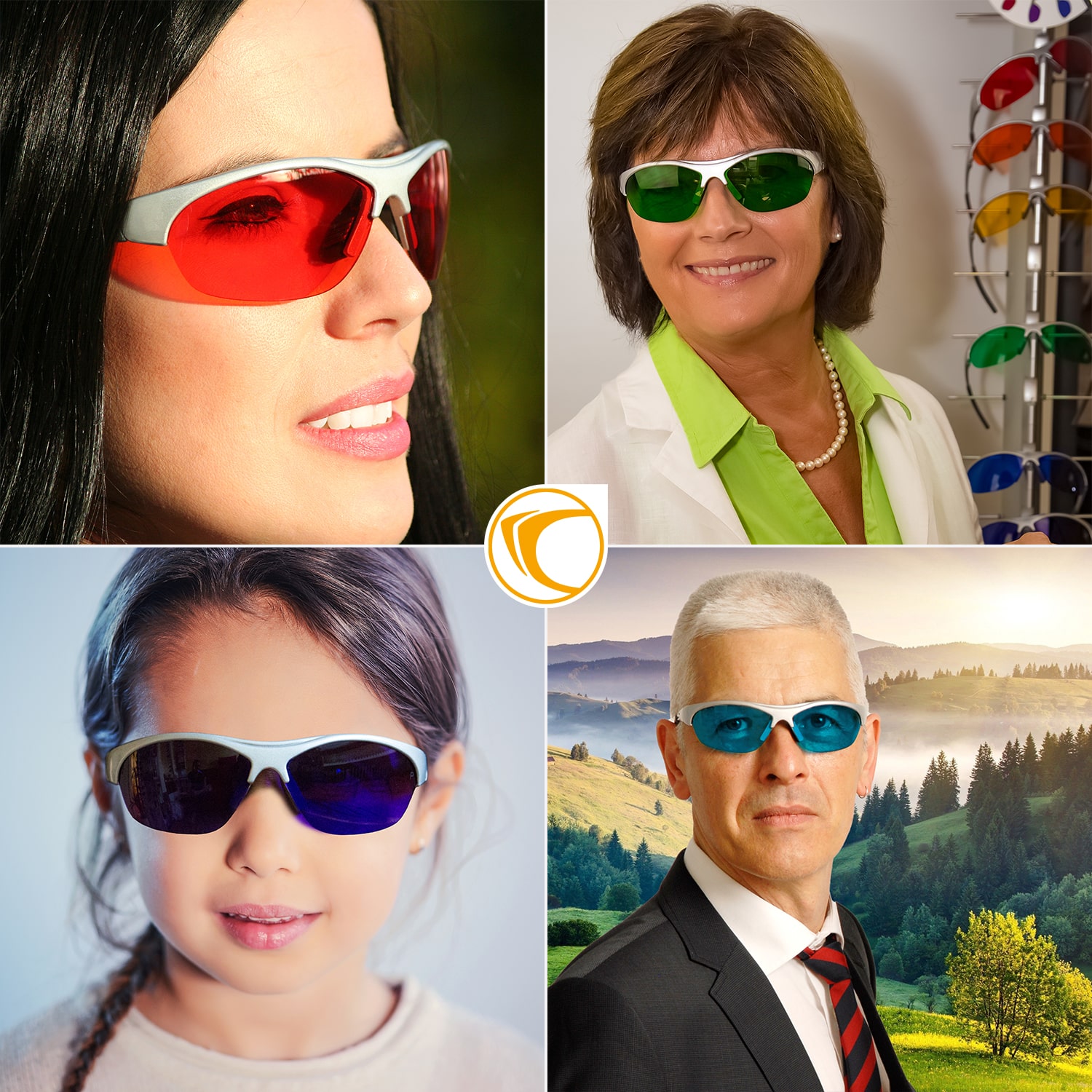 SpektoChrom Farbbrillen Modells