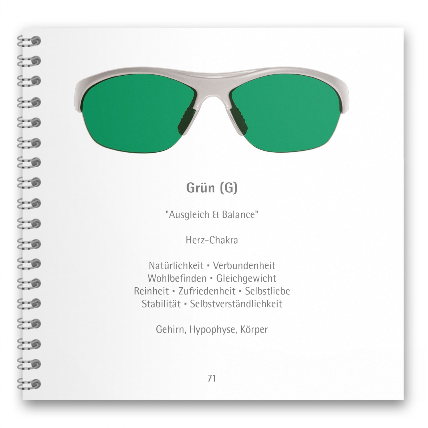 SpektroChrom Buch Farbbrille Grün