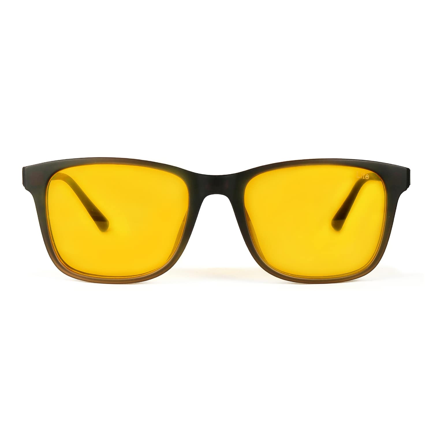 Frontansicht der VARIA1 LITE95 Blaulichtschutzbrille für Brillenträger