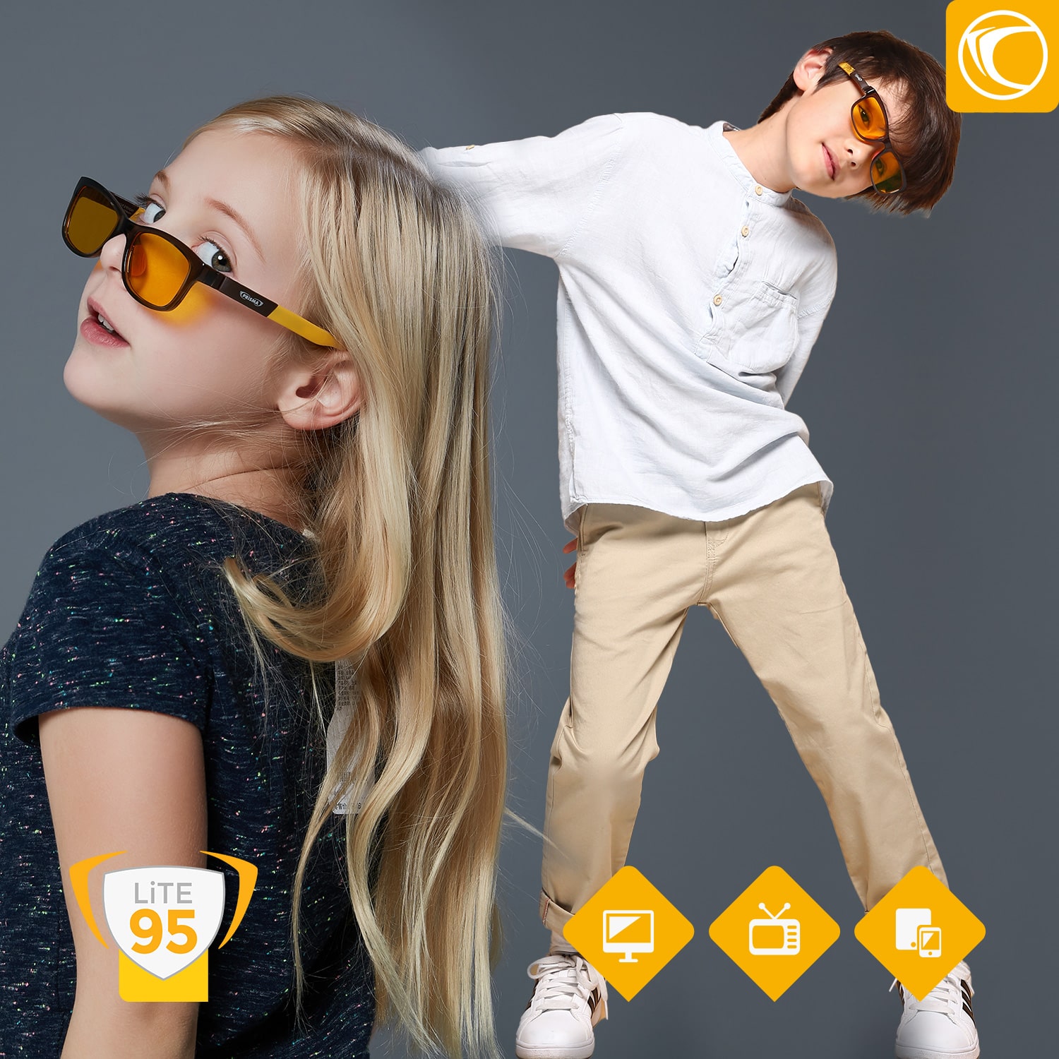 Bildschirmbrille Kids 3 Porträt
