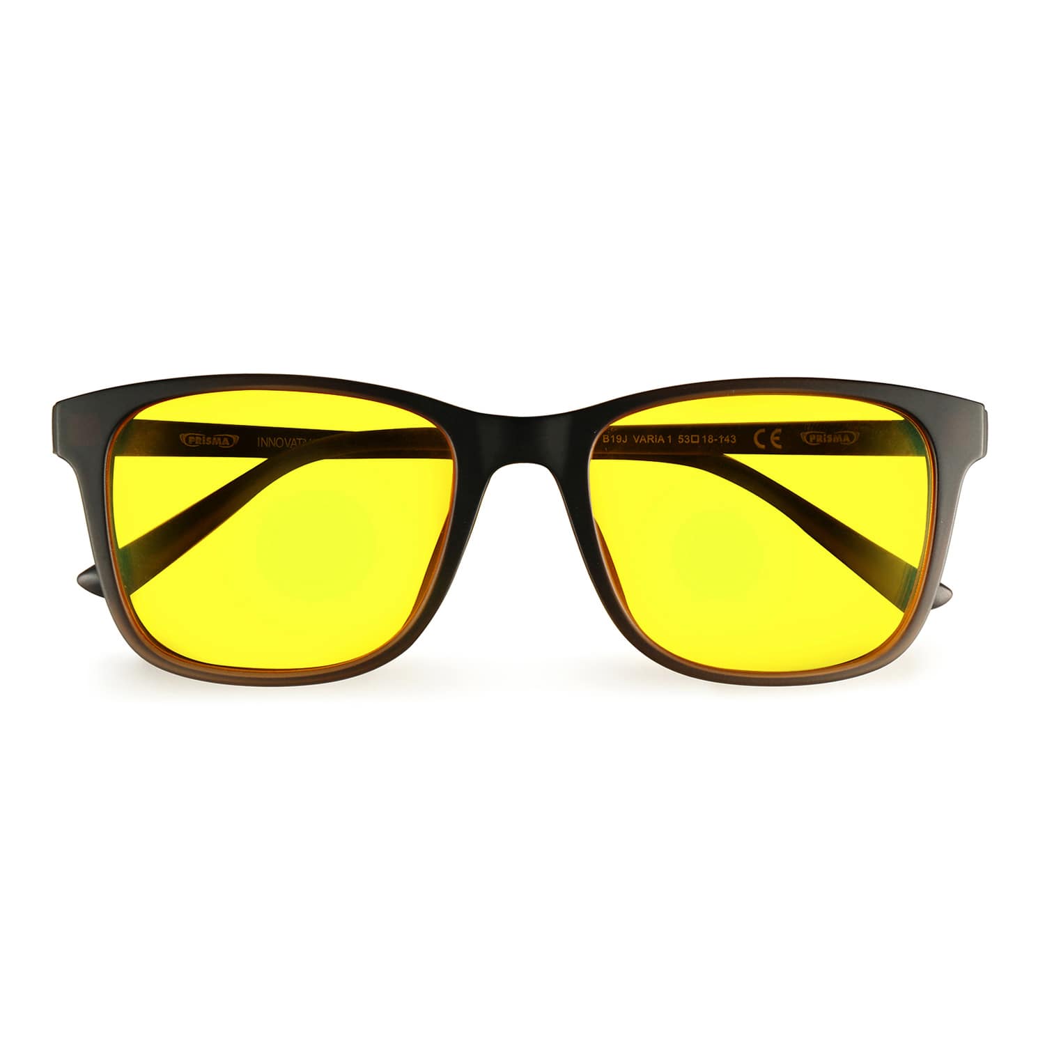 VARIA1 DRIVE85 driving glasses from PRiSMA with closed temples – stylish, lightweight blue light filter glasses with 85% filter performance and UV400 protection