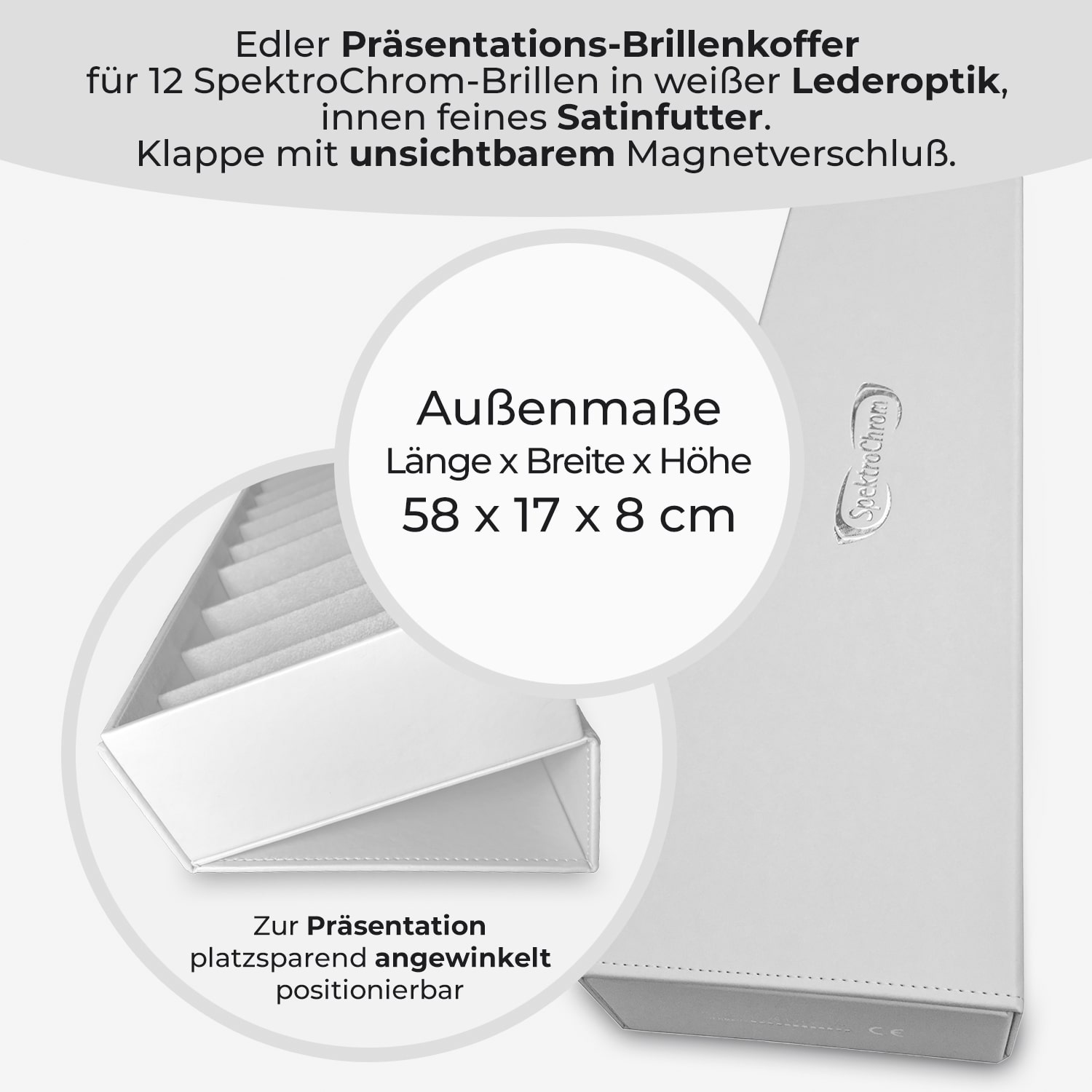 SpektroChrom Farbbrillen Koffer Maße