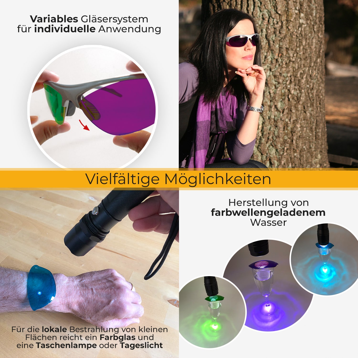 SpektoChrom Farbbrillen vielfältige Möglichkeiten