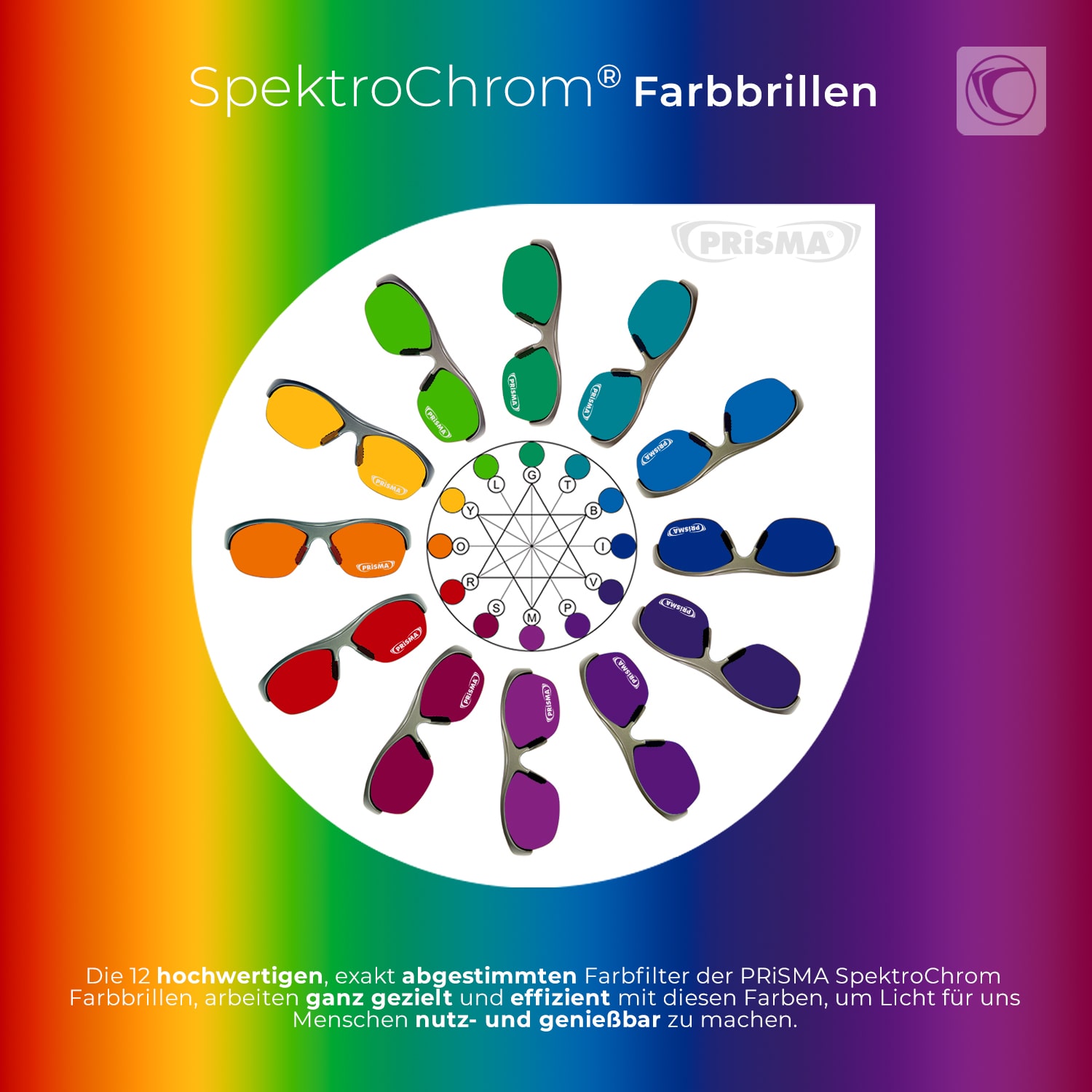 SpektroChrom Farbbrillen Set