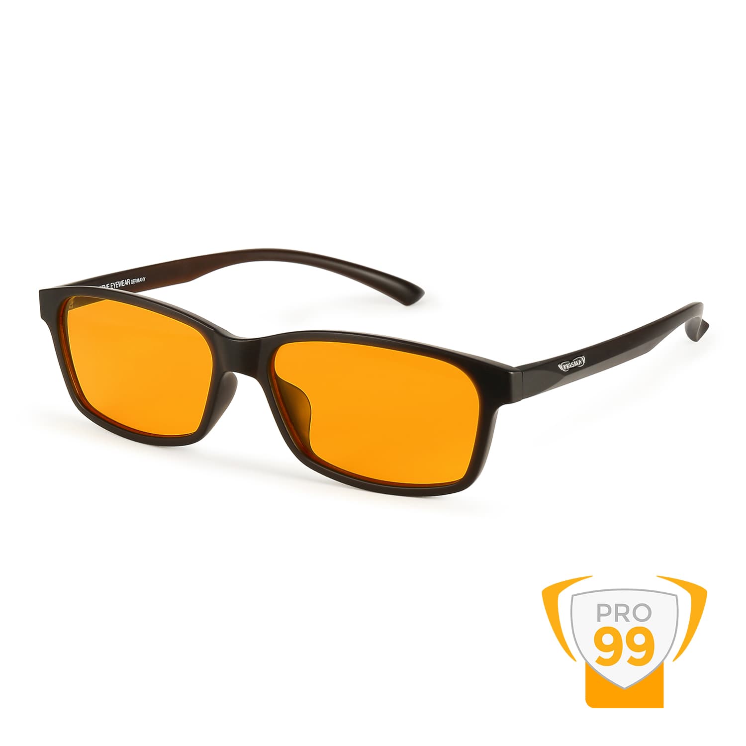Kaufen Sie FREIBURG PRO99 Blaulichtfilter-Brille – 99 % HEVL, UV400, Unisex, augenschonend FREIBURG PRO99 Blaulichtfilter-Brille, 99 % HEVL, UV400, orange-amber, Unisex, Bildschirmarbeit, Nachtmodus