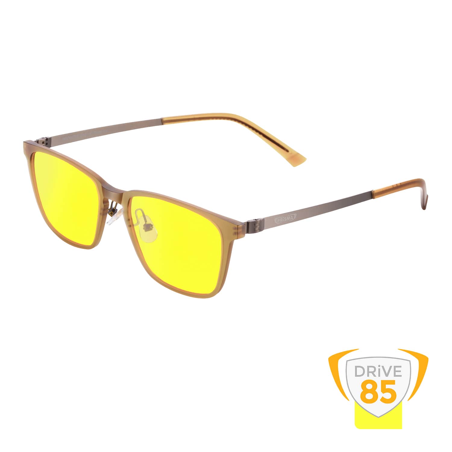 Kaufen Sie die Autofahrerbrille PRiSMA FRANKFURT DRIVE85 – Blaulichtfilter-Brille für klare Sicht beim Fahren Autofahrerbrille FRANKFURT DRIVE85 mit 85 % Blaulichtfilter und UV400 Schutz von PRiSMA – reduziert Blendung durch Xenon- und LED-Licht, verbessert Kontraste und sorgt für sicheres, ermüdungsfreies Fahren bei Tag und Nacht