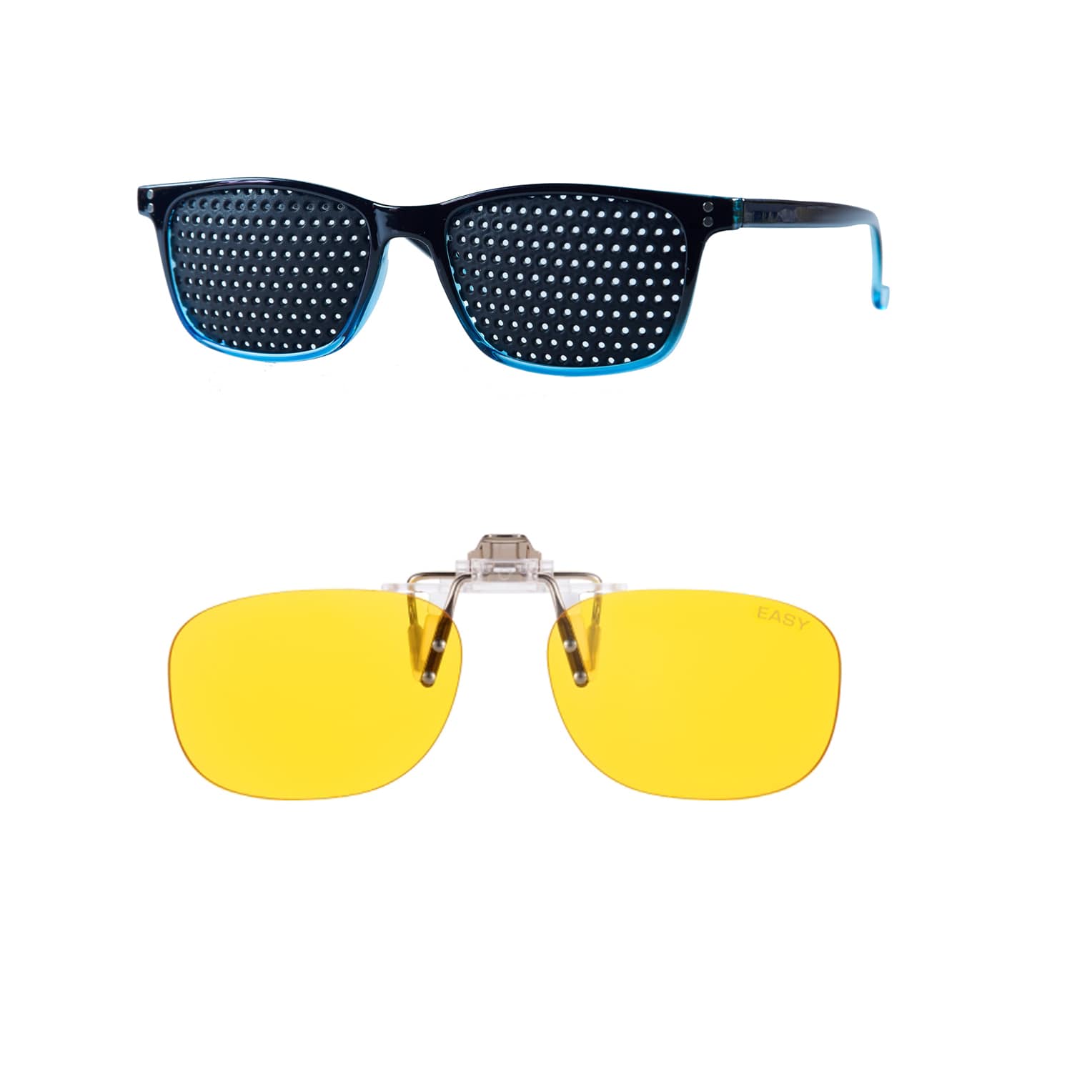 Rasterbrille ABG + Gamer Clip ON einzeln