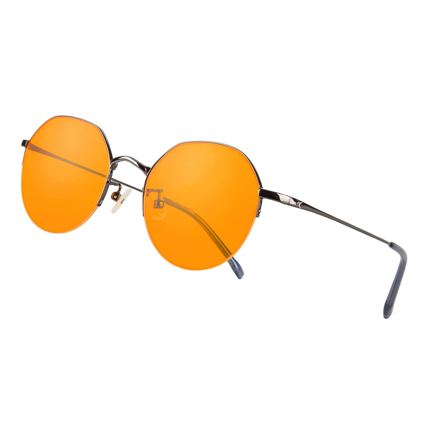 Blaulichtfilter-Brille LAUTA PRO99 mit orange-amberfarbenen, entspiegelten Gläsern und UV400-Schutz für maximalen Blaulichtschutz