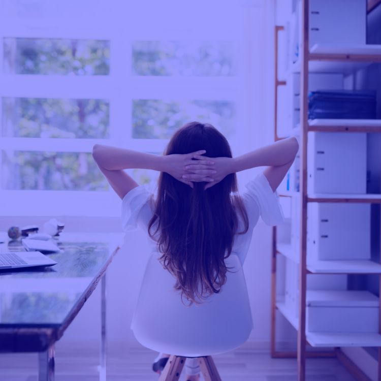 Jetzt blaue Farbbrille kaufen! Eigenschaft: Farbbrille Blau Entspannung